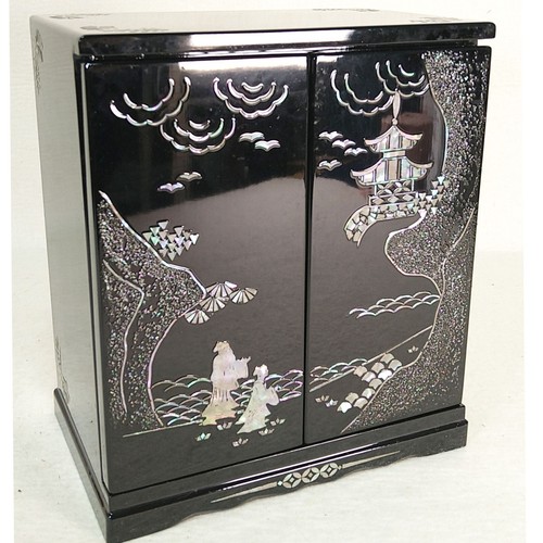 Japanese lacquer small jewelry - small,